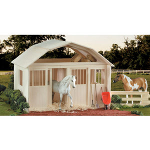 View Item Breyer Traditional 305 Two Stall Barn